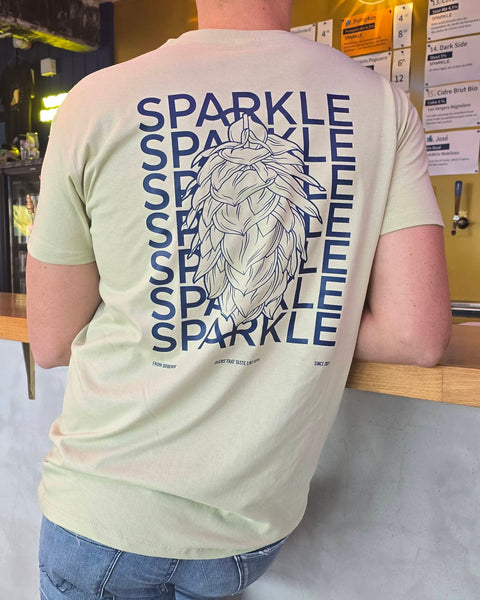 T-shirt houblon - Vert