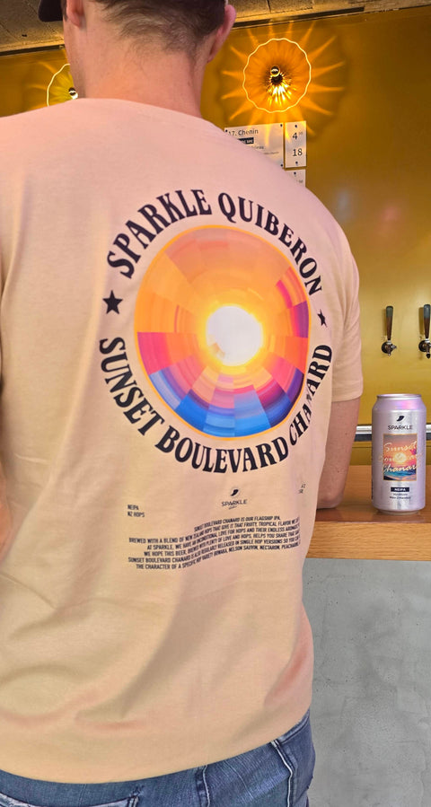 T-shirt Sunset - Sable