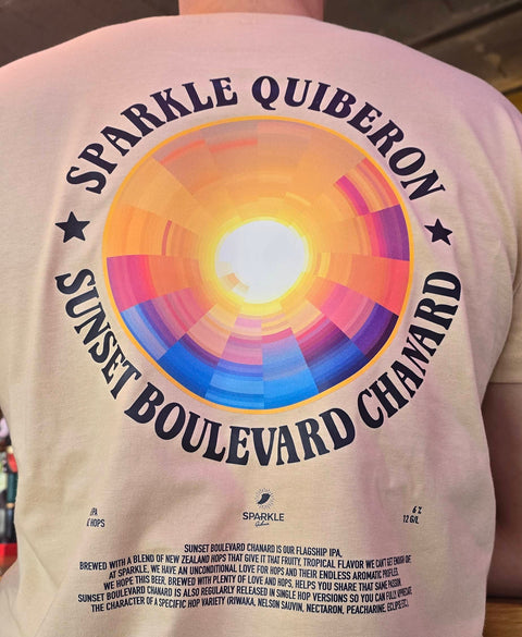 T-shirt Sunset - Sable